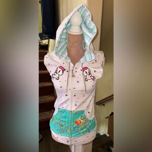 Tokidoki ultra rare vintage tank top hoodie